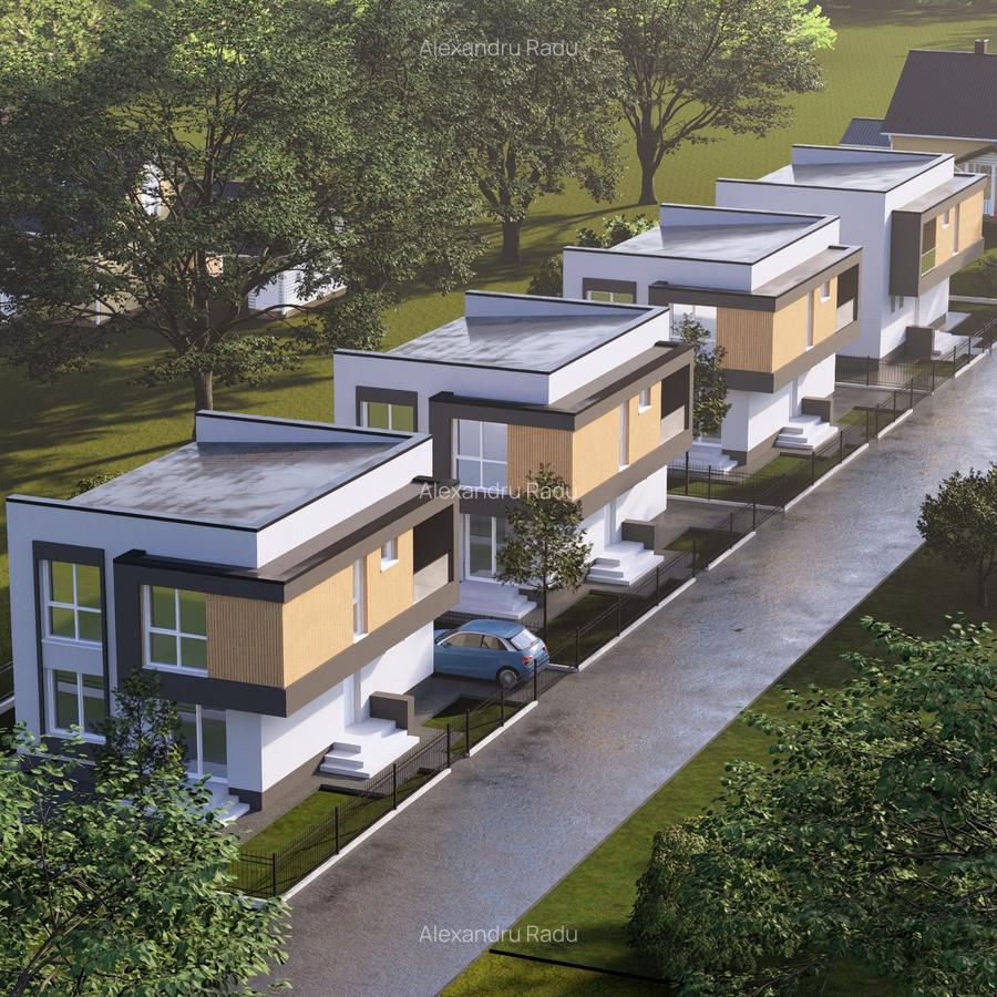 Vila Individuala P+1, 4 Camere - 3 bai, Teren 235 MP - 1 Vila Individuala P+1, 4 Camere - 3 bai, Teren 235 MP - 1