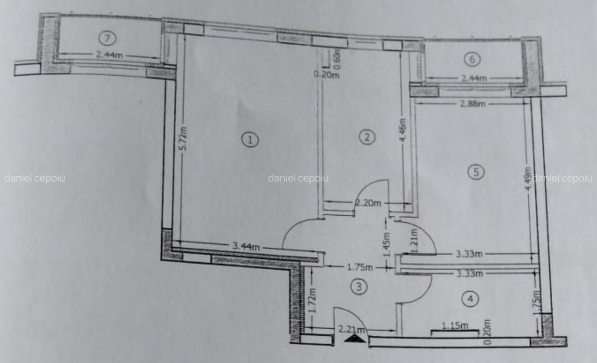 Apartament cu 2 camere decomandat în Avantgarden - 11