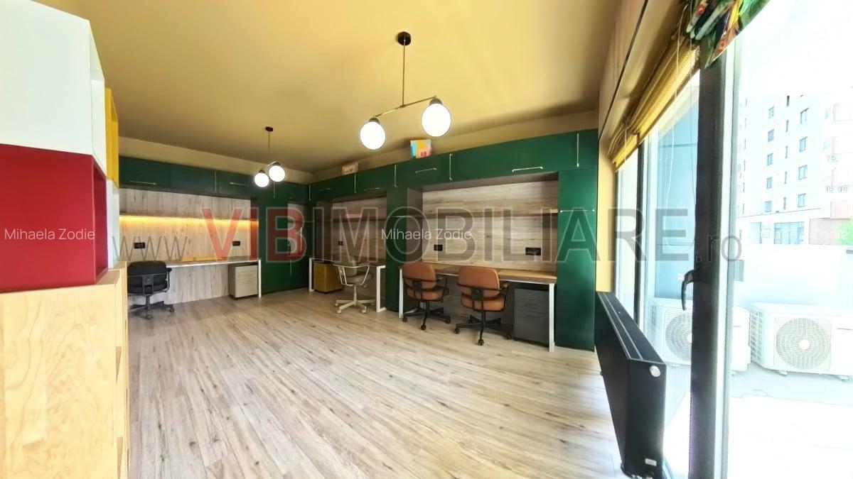 Unirii - Nerva Traian - Timpuri Noi - 2 camere mobilat/utilat lux - Birou - parc - 3