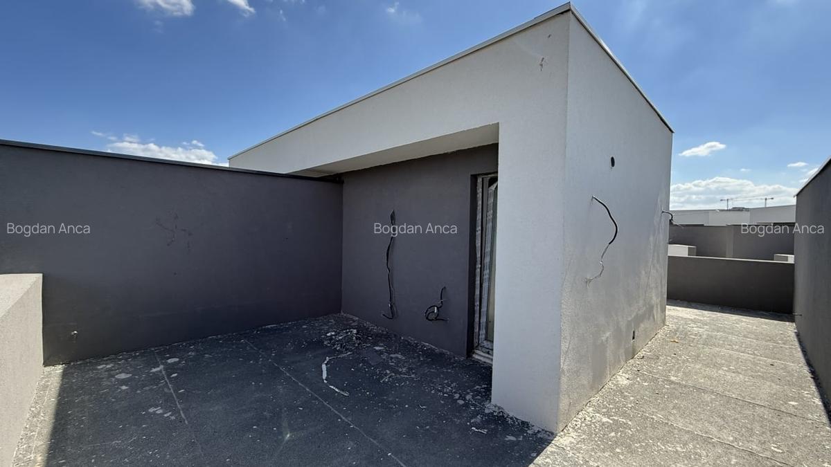 Townhouse P+2+3r terasa, 5 camere, in Kamsas, zona de case, finalizata - 18