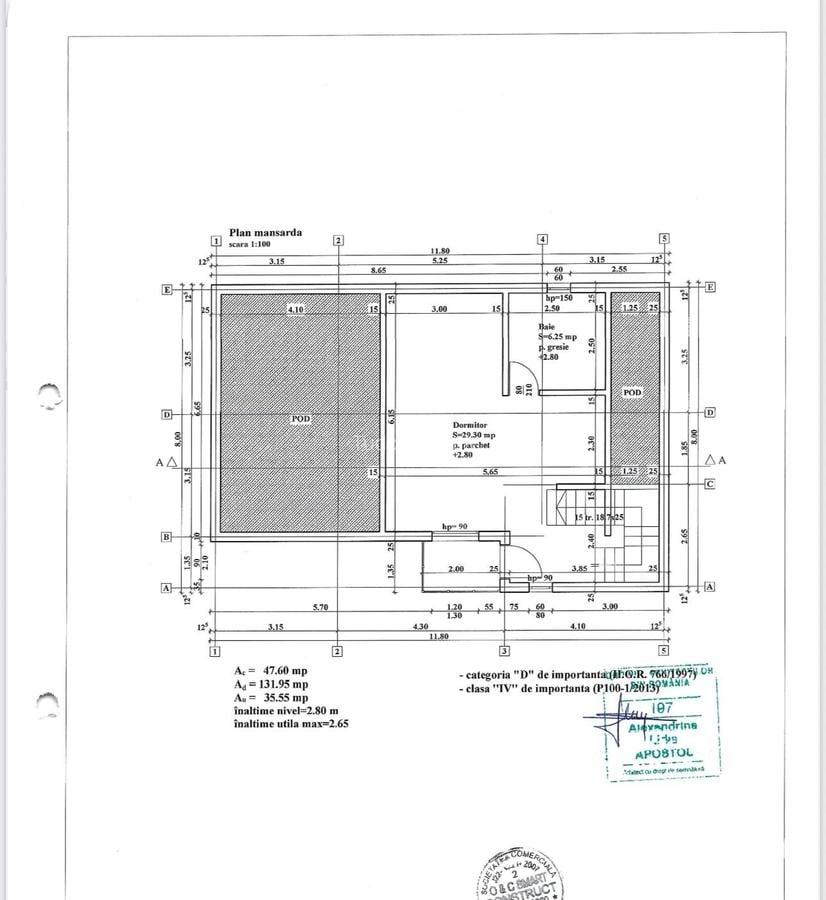 Lunca Cetatuii – Str Editurii. Casa P+M, 3 camere, 2 bai,120mp, 360 mp teren - 13