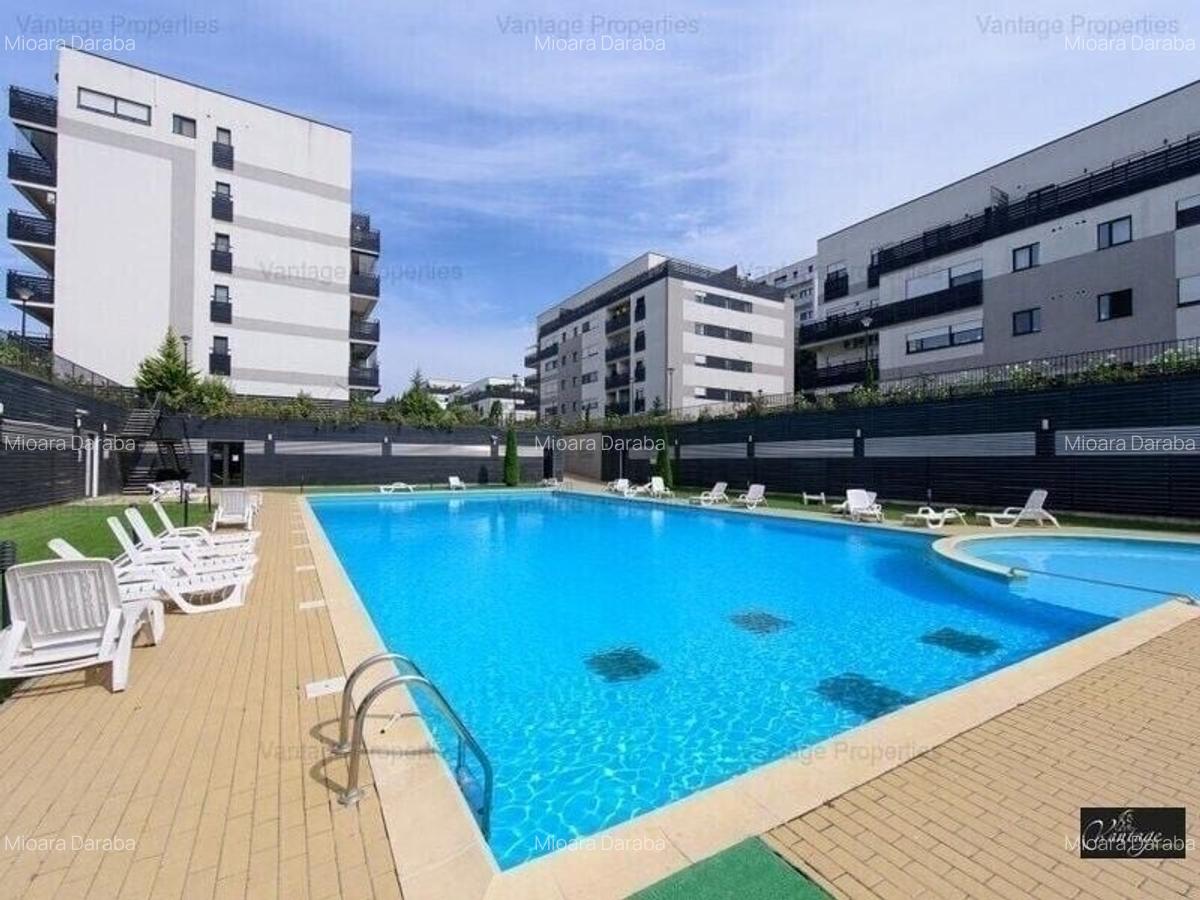Penthouse with terrace, pool, complex Natura Residence, Iancu Nicolae - 1