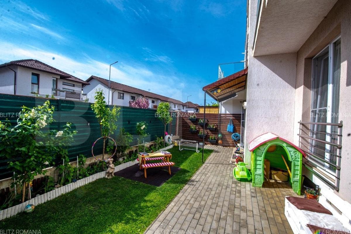 Apartment 3 camere spatios 83mp finisaje lux cu gradina Ghimbav - 5
