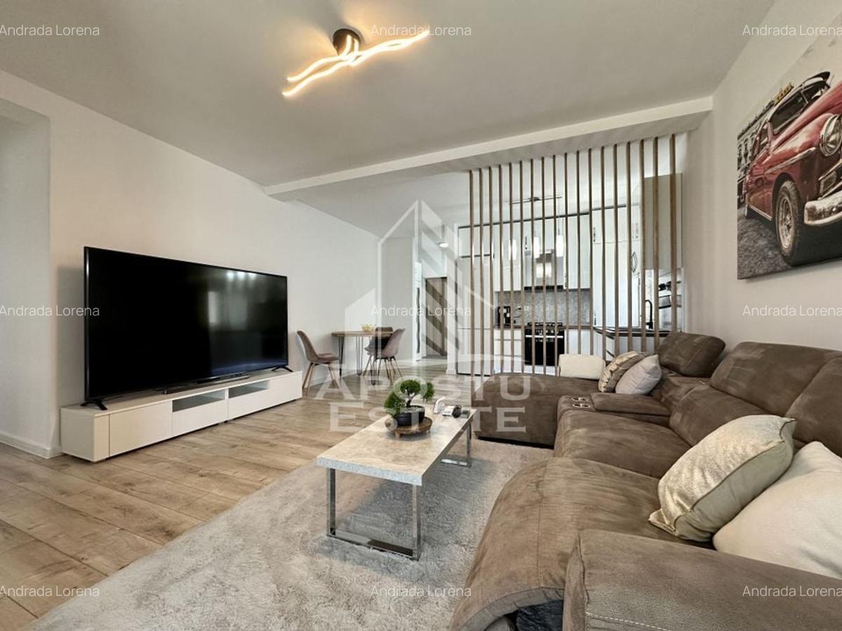 Apartament cu 3 camere semidecomandat, mobilat în Dumbrăvița - 2