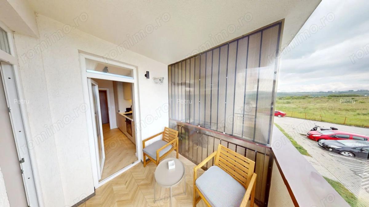 Garsoniera de lux, decomandata, 31mp utili, balcon, parcare, bloc cu lift - 8