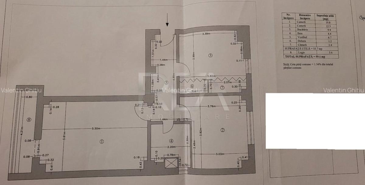 3 camere - Obor - decomantat - 1982 - renovat - centrala - metrou - 5