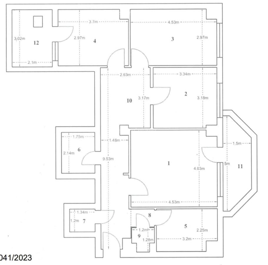 Apartament 4 Camere, 96.44 mp, confort 1, Sos Iancului nr.4 - metrou - 2