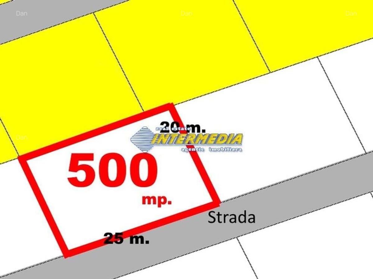 Teren Intravilan 500 mp Alba Micesti 25x20 apa gaz curent ca - 5