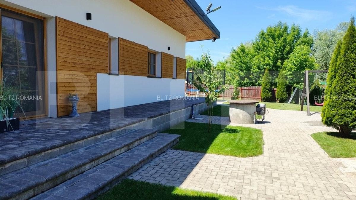 Casa individuala cu 4 camere, mobilata si utilata, incalzire in pardoseala Gilau - 5