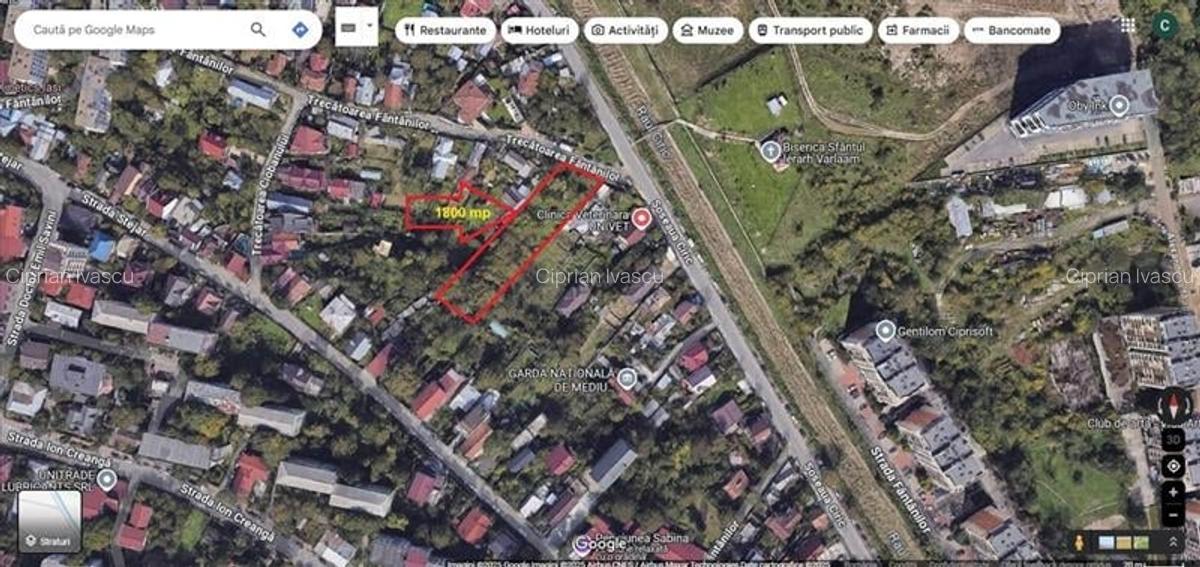 Teren 1.800 mp , Zona Ciric, Iasi . - 2