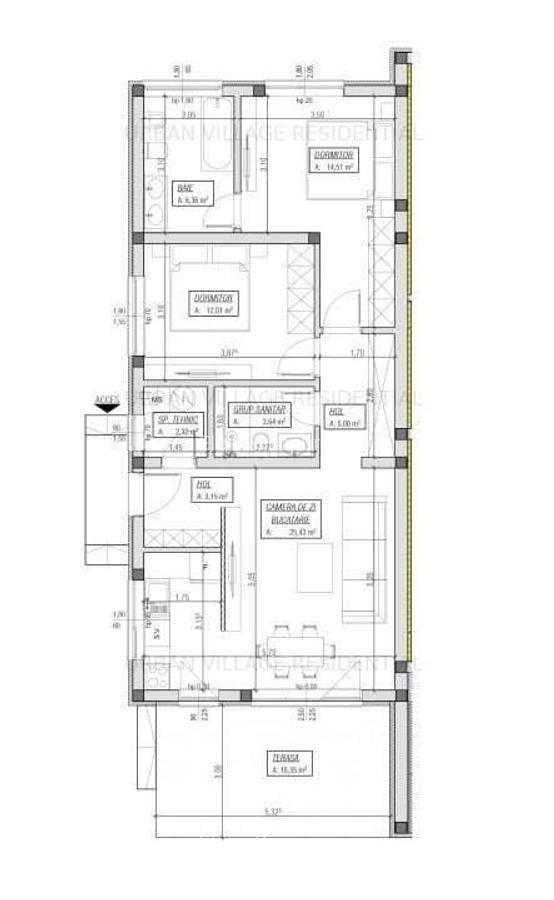 Direct de la proprietar Canova! Construim case in Mosnita Noua, pe parter,drum asfaltat, canalizare - 14