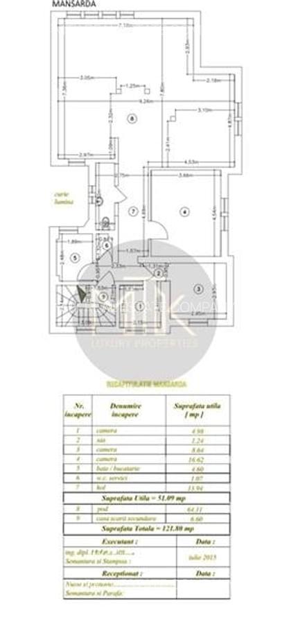 Apartament mobilat, 3 camere - zona Kiseleff - 13