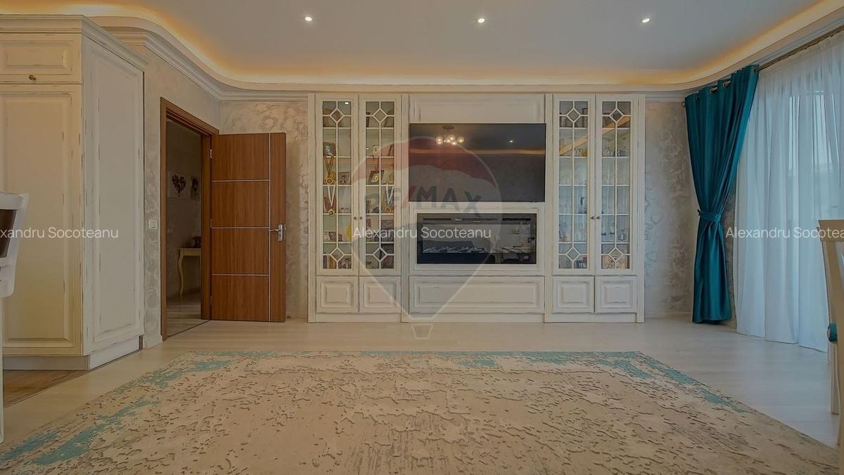 Apartament cu 4 camere decomandat, mobilat în Tractorul - 3
