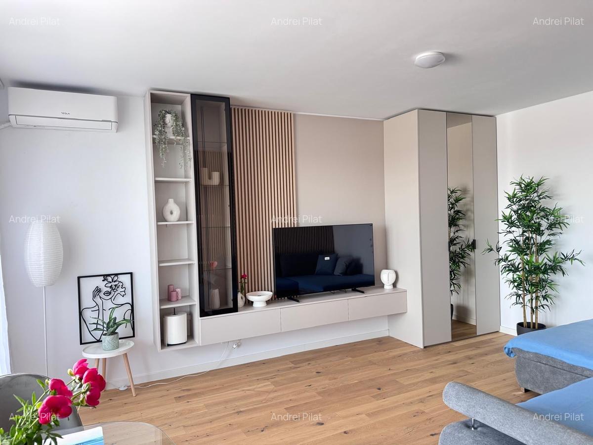 Apartament cu terasă 100mp in Trio Bridge View,parcare valabilă,totul nou - 4