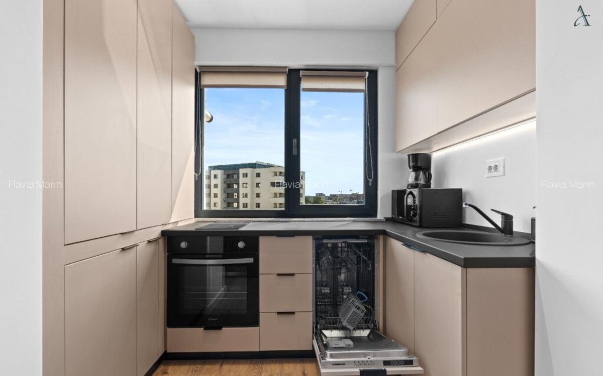 Apartament 2 camere mobilat cu designer - Ivory Residence - 4