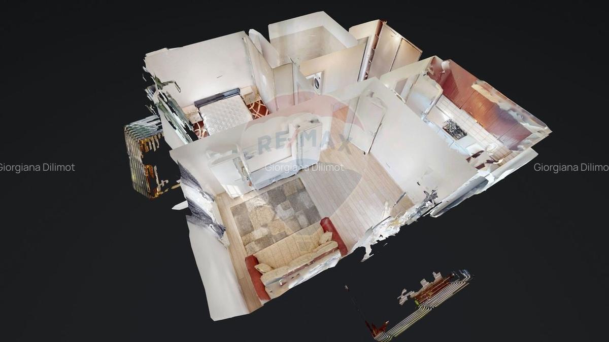 Apartament cu 2 camere decomandat în Primăverii - 17