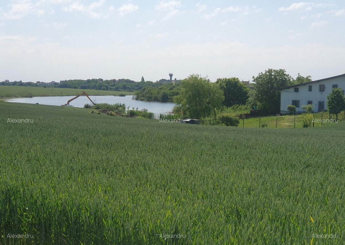 Teren cu vedere la lac Balotesti 600mp - 3