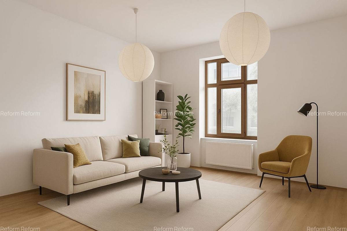 De vânzare apartament 3 camere, renovat, zonă semicentrală - 1