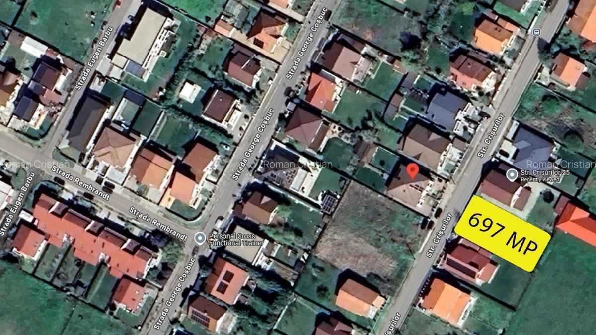 Teren de vânzare în Dumbrăvița – Strada Crișurilor | 697 mp | - 2