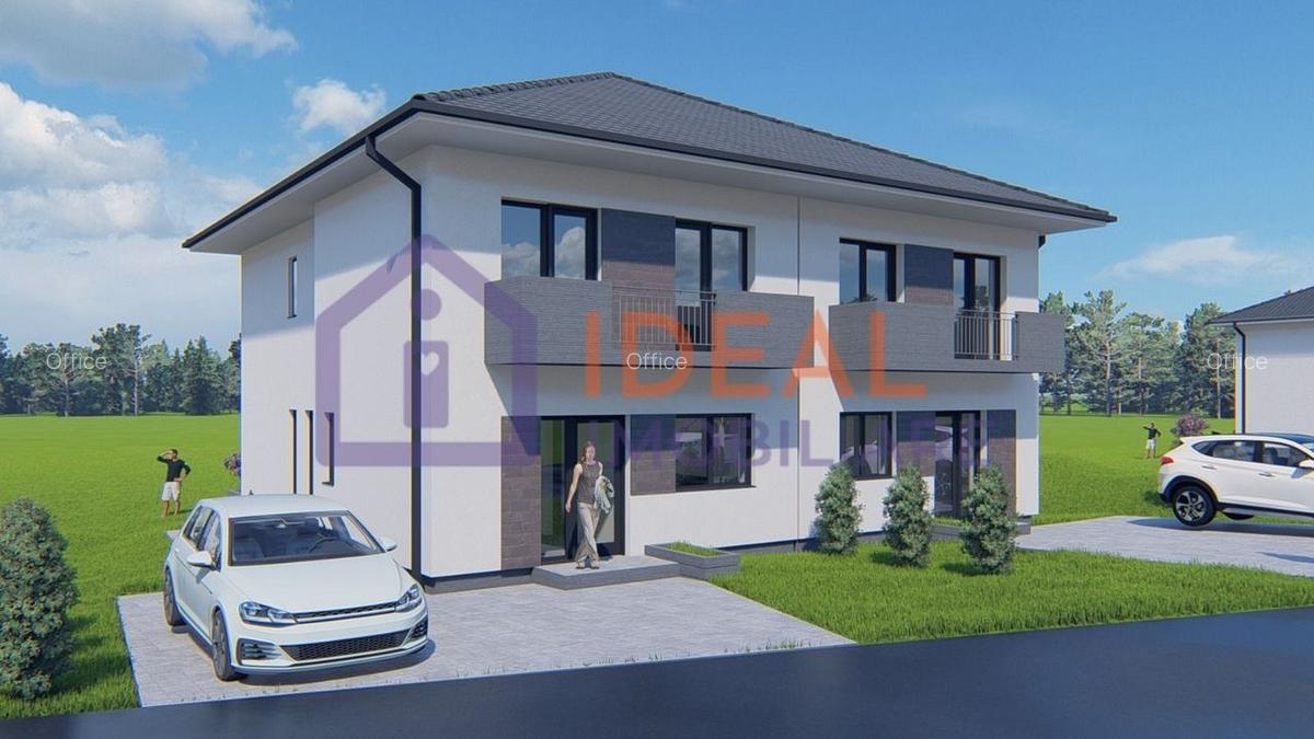 Duplex in Cisnadie cu 4 camere si 250 mp de curte, in Cisnadie - 1