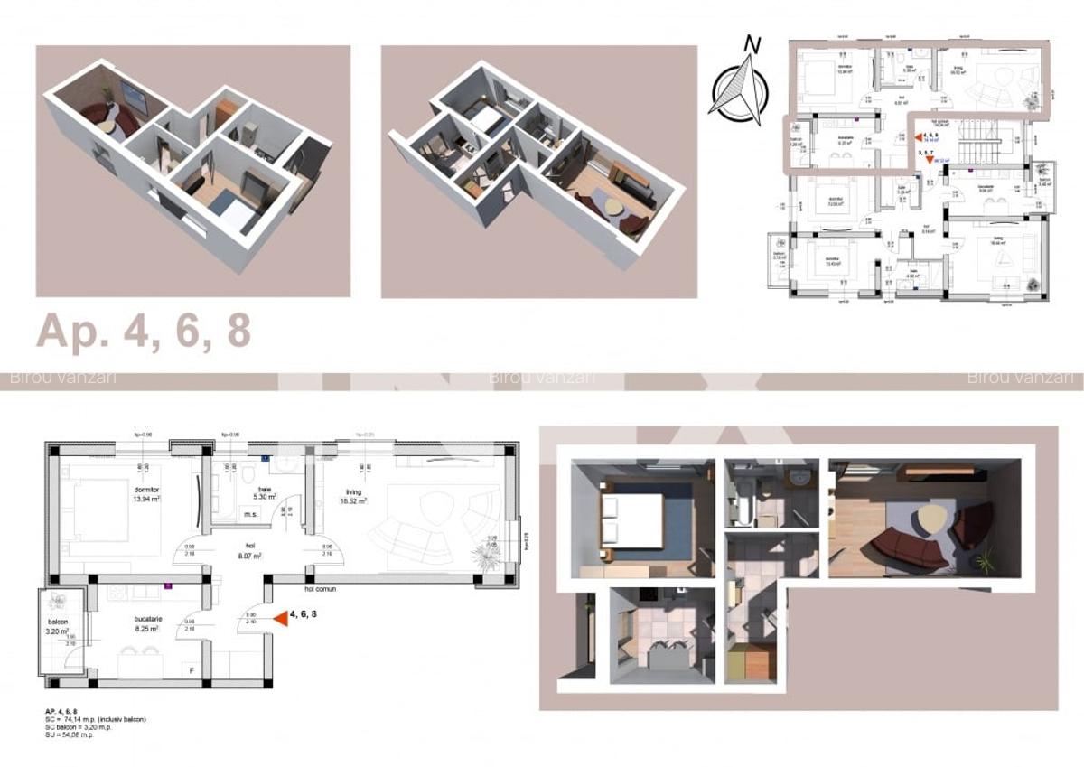 Apartament 2 camere in Trivale | Bloc Nou | Decomandat - 2