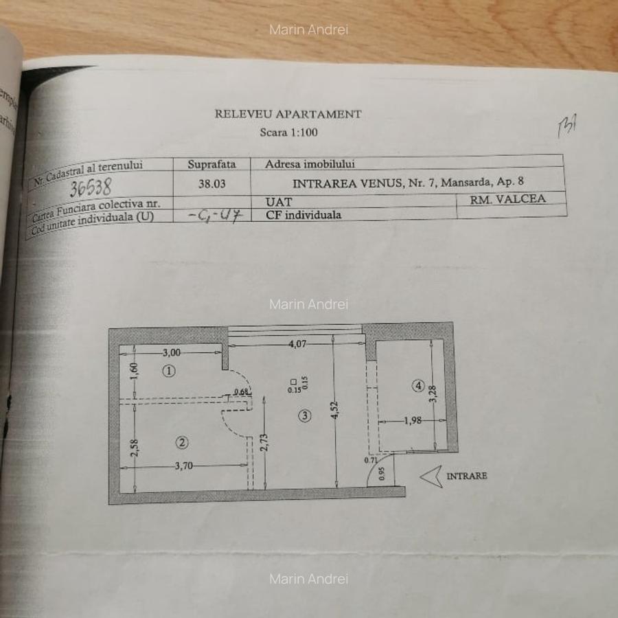 De vanzare apartament 38 m2 - 4