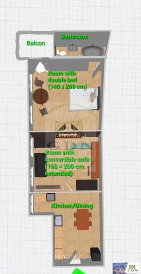 Inchiriere apartament 2 camere Centru Vechi - 8