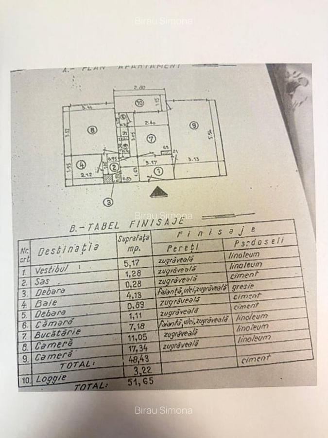 Apartament cu 2 camere DECOMANDAT 2/8 - 6