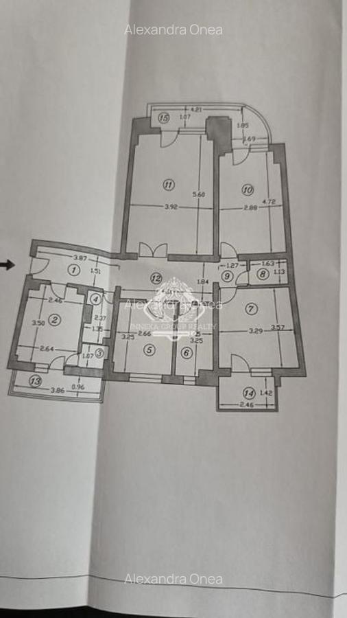 Stirbei Vodă | Apartament 4 camere | Bloc 1990 reabilitat | 103mp - 15