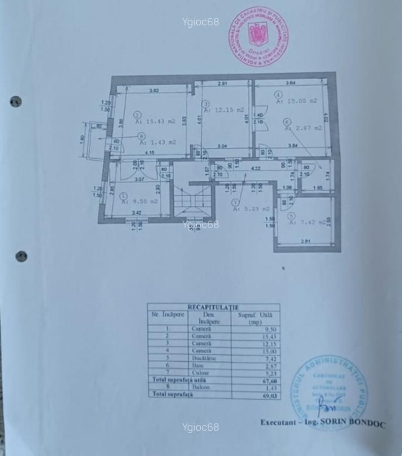 Apartament 4 camere Stefan cel Mare - 2