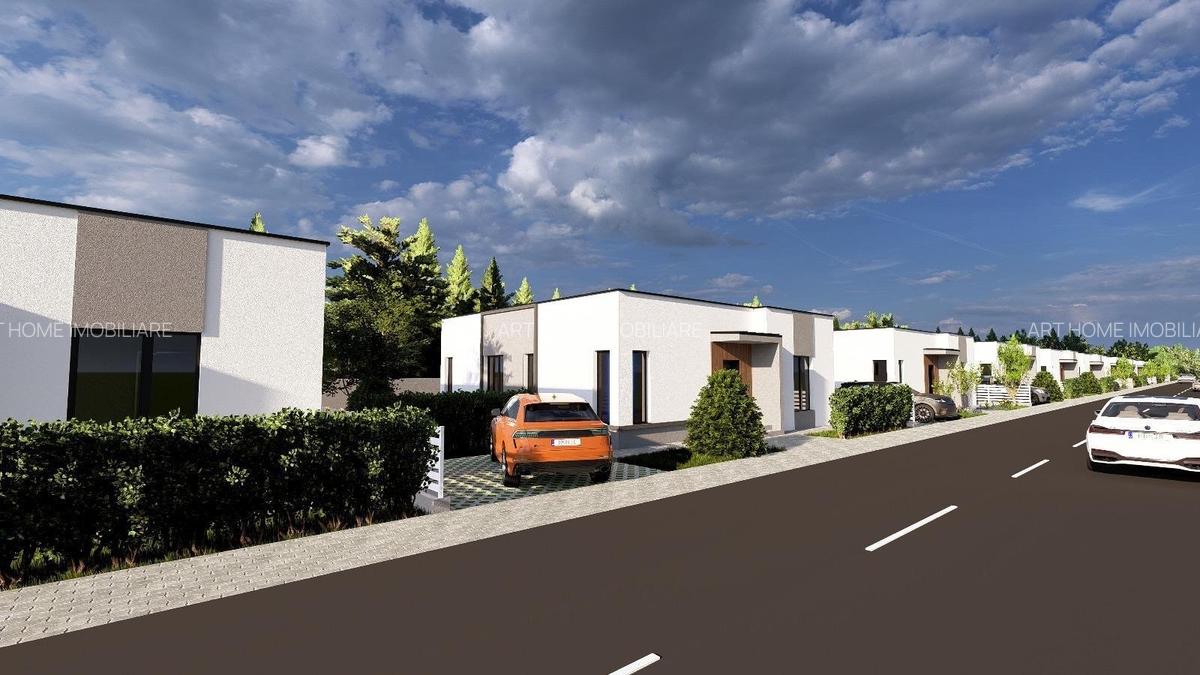 Casa individuala 4 camere, Balotesti, zona centrala, comision 0% - 1