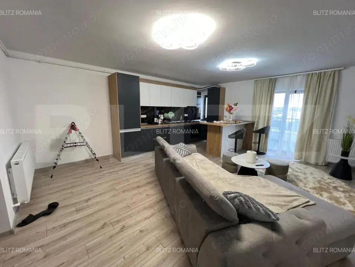 Apartament modern cu terasa de 15 m2 ?i priveli?te panoramica 58 m2, etaj 3 - 3