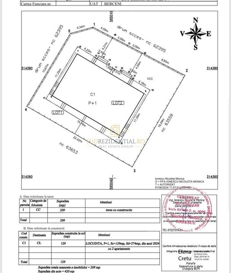Vila Tip Duplex, mutare imediată, teren 209 mp, comision zero. - 4