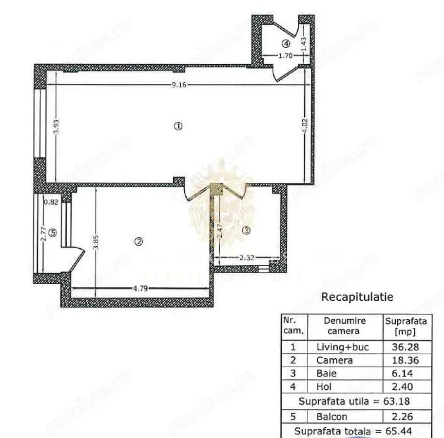 2 apartamente(garsoniera+2camere) Calea Victoriei - langa Radisson Blu - 7