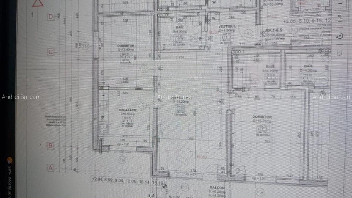 Apartament cu 3 camere semidecomandat, mobilat în Pipera - 10