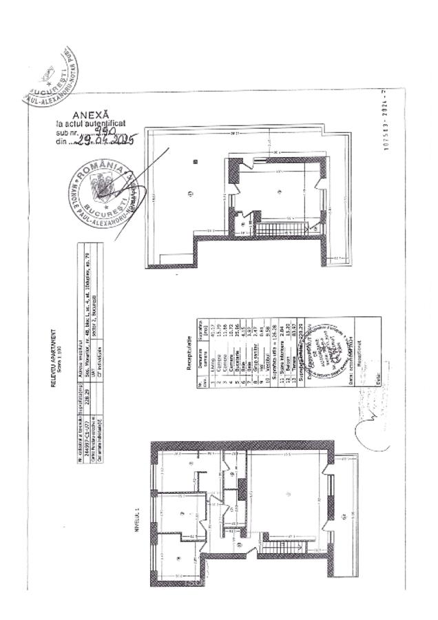PENTHOUSE LUX ETAJ 10+11 , SUP. TOTALA 228,29 MP, HERCESA VIVENDA MORARILOR - 16