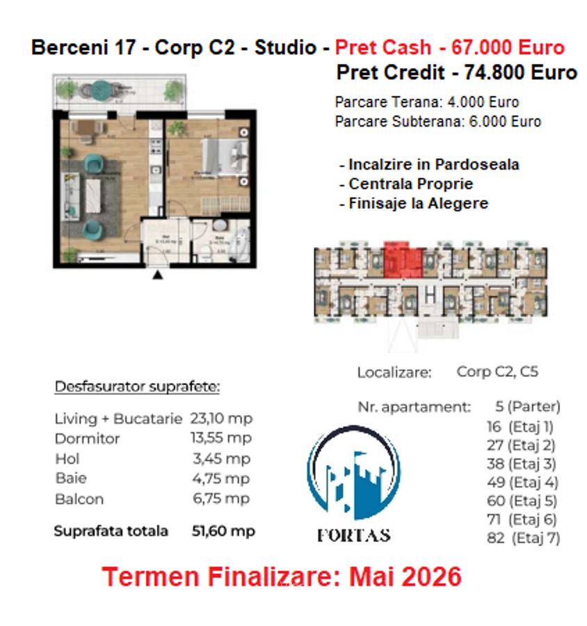 Apartament cu 2 camere decomandat în Apărătorii Patriei - 5