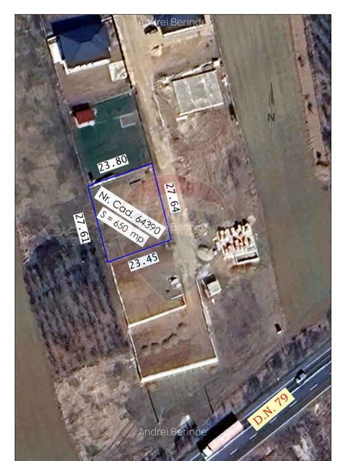 De vanzare Teren intravilan, 650mp, Le? / ?oseaua Prin... - 4