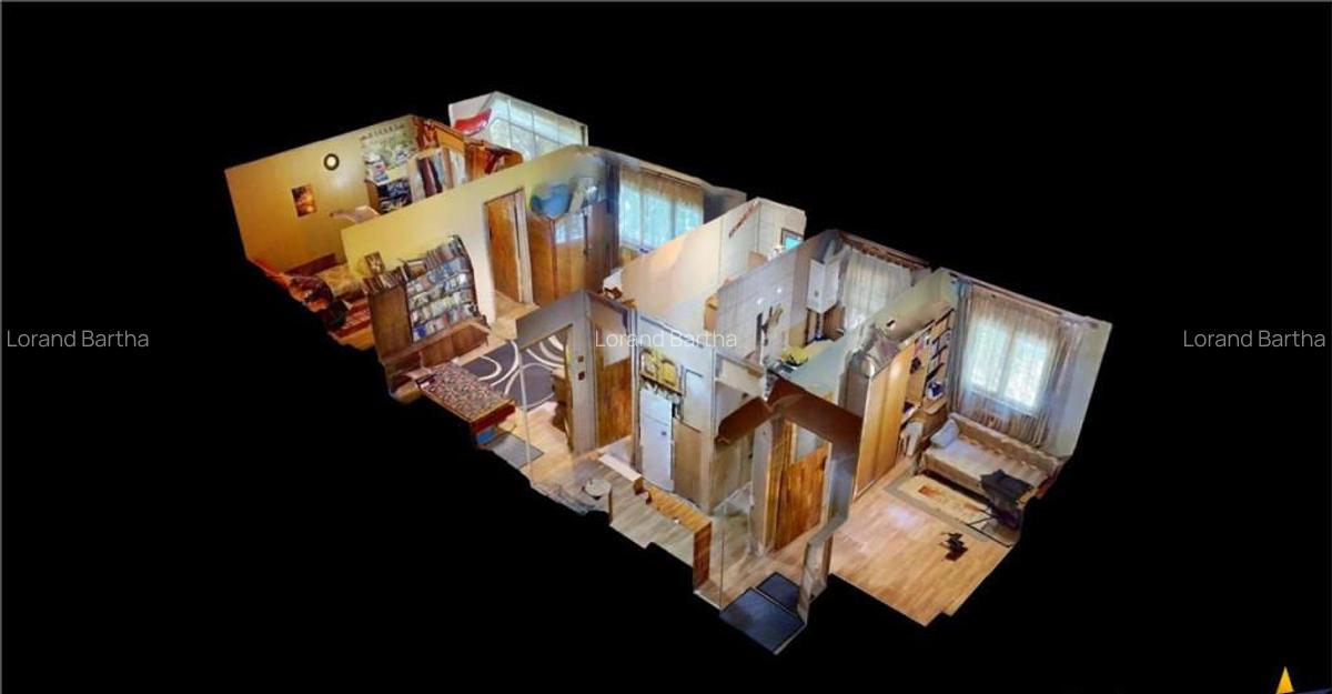 FILM3D!Apartament 3 camere,etaj2,cu balcon,malul Paraului Po - 12