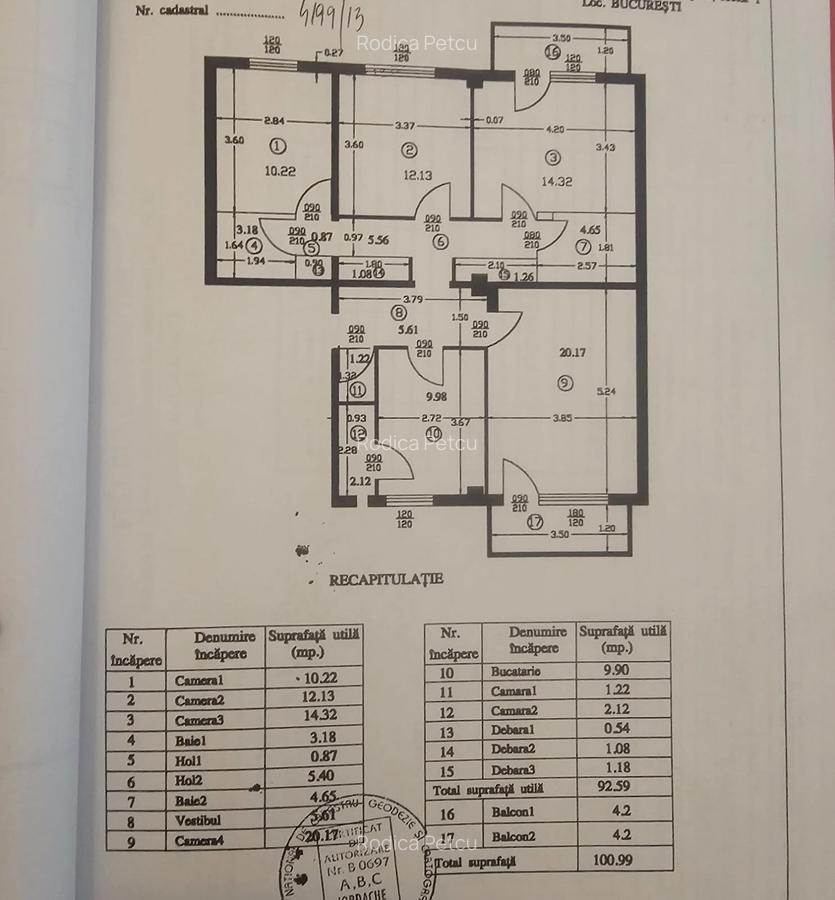 Apartament cu 4 camere decomandat în Herăstrău - 16