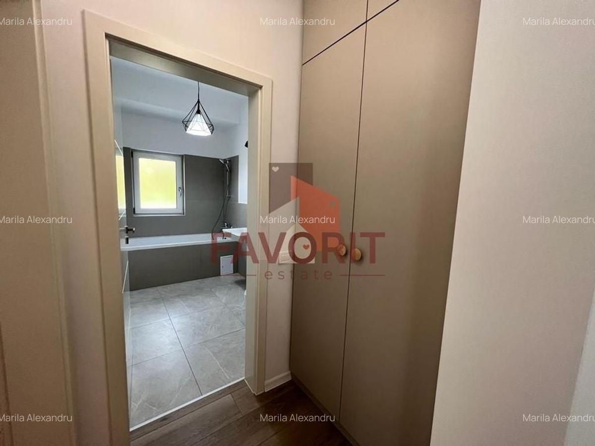 Mobilat si utilat. Vedere la padure. Parcare cu bariera - 7