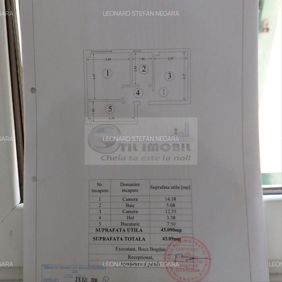 Apartament 2 camere, mobilat, bloc nou - CUG 83000 euro - 7
