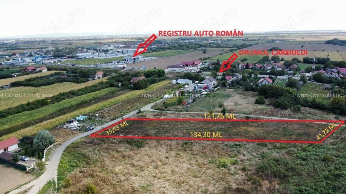 Oportunitate de investitie | Teren 4250 MP | Drumul Careiului - 1