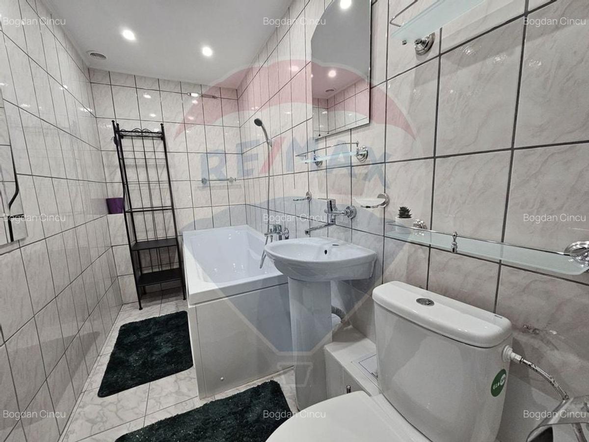 Apartament de inchiriat, 2 camere, 2 bai, zona 13 Septembrie - 10