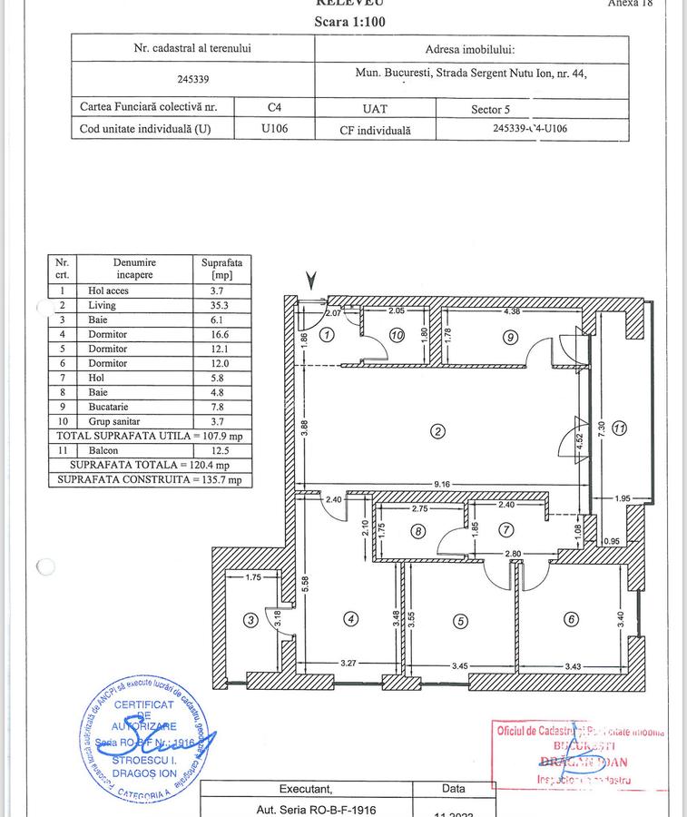 VANZARE 4 CAMERE | ONE COTROCENI PARK - 5