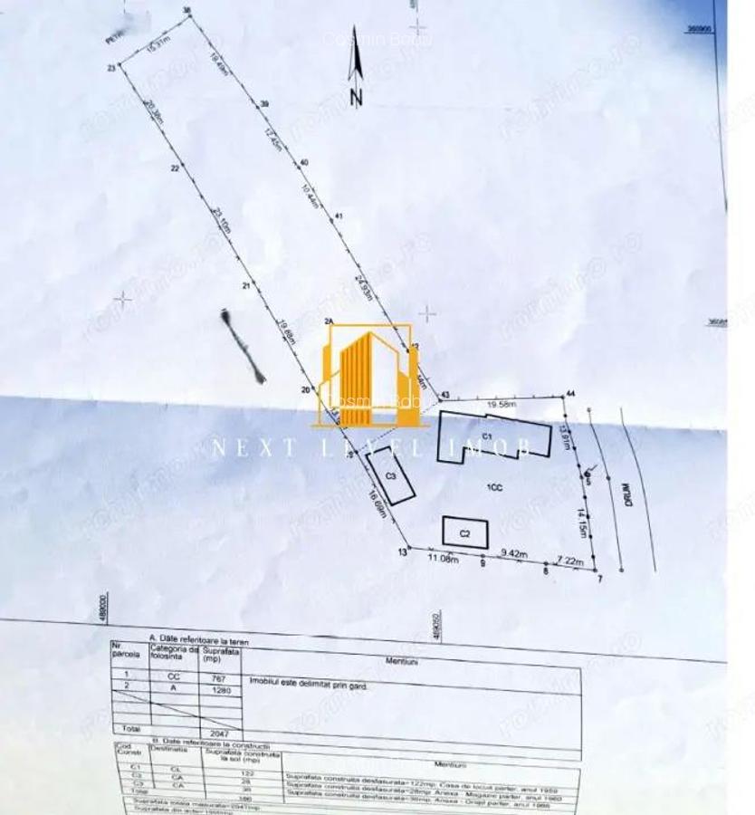 Casa cu teren generos 2.047 mp Podu Bro?teni, Arge? - 16
