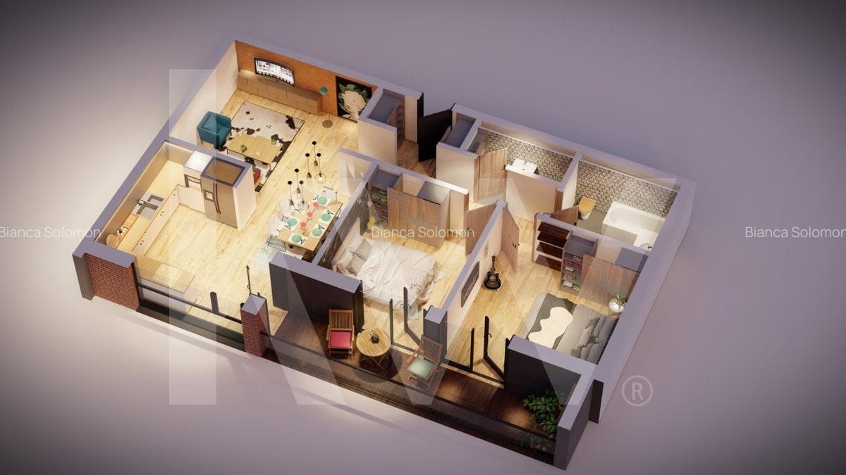 Apartament 3 camere - ultracentral - constructie noua! - 2