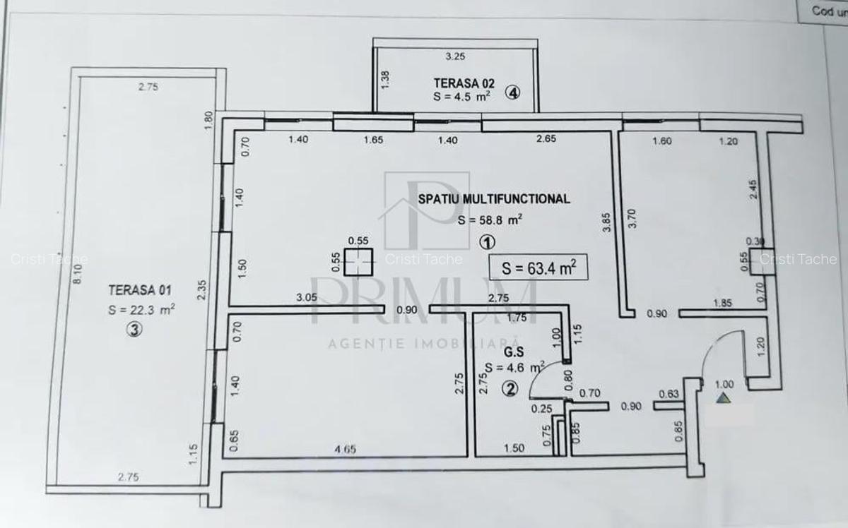 SIMION BARNUTIU - 3 Camere - NOU - Incalzire pardoseala - Loc parcare - Boxa - 2