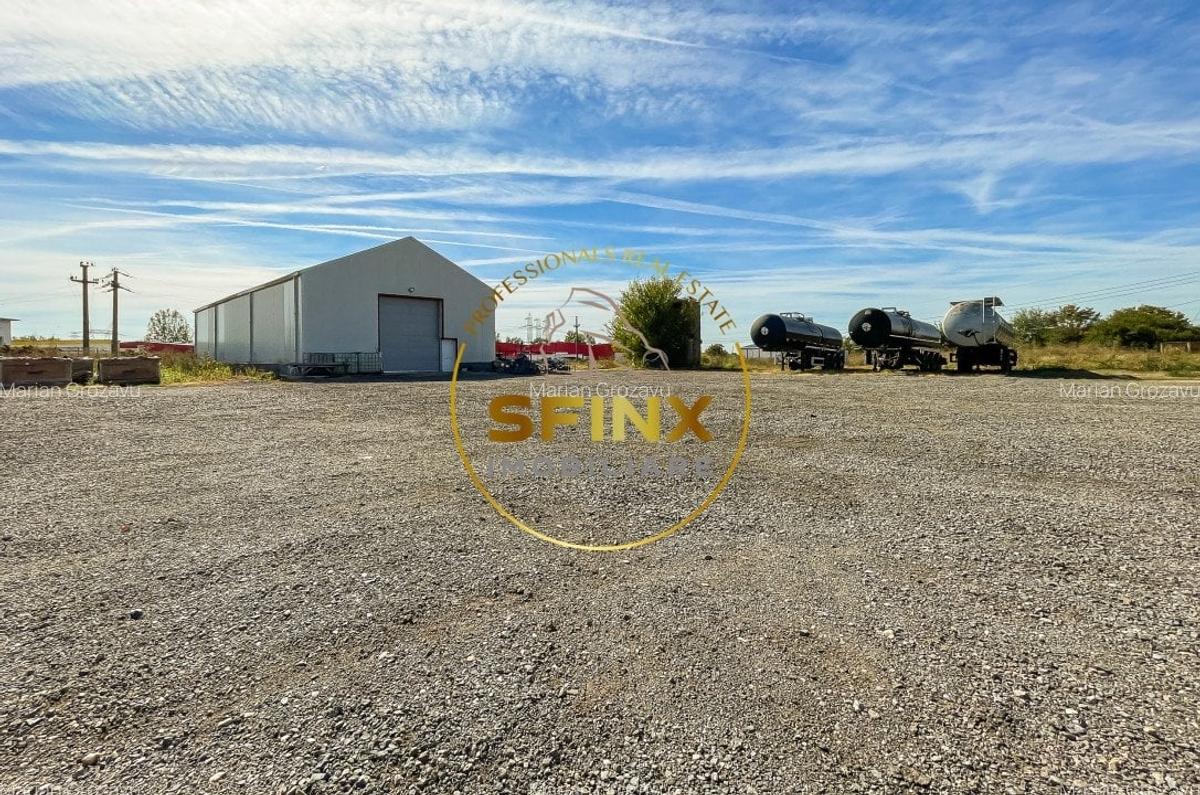 Spatiu logistic teren 12.452 mp hala 430 mp - 2