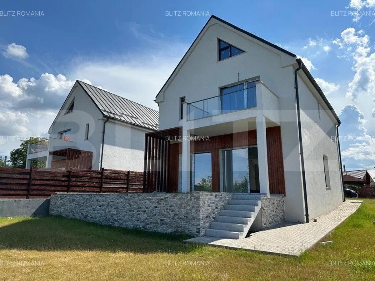 Casa individuala, 200 mp utili, 500 mp teren, zona linistita, panorama Cluj! - 1